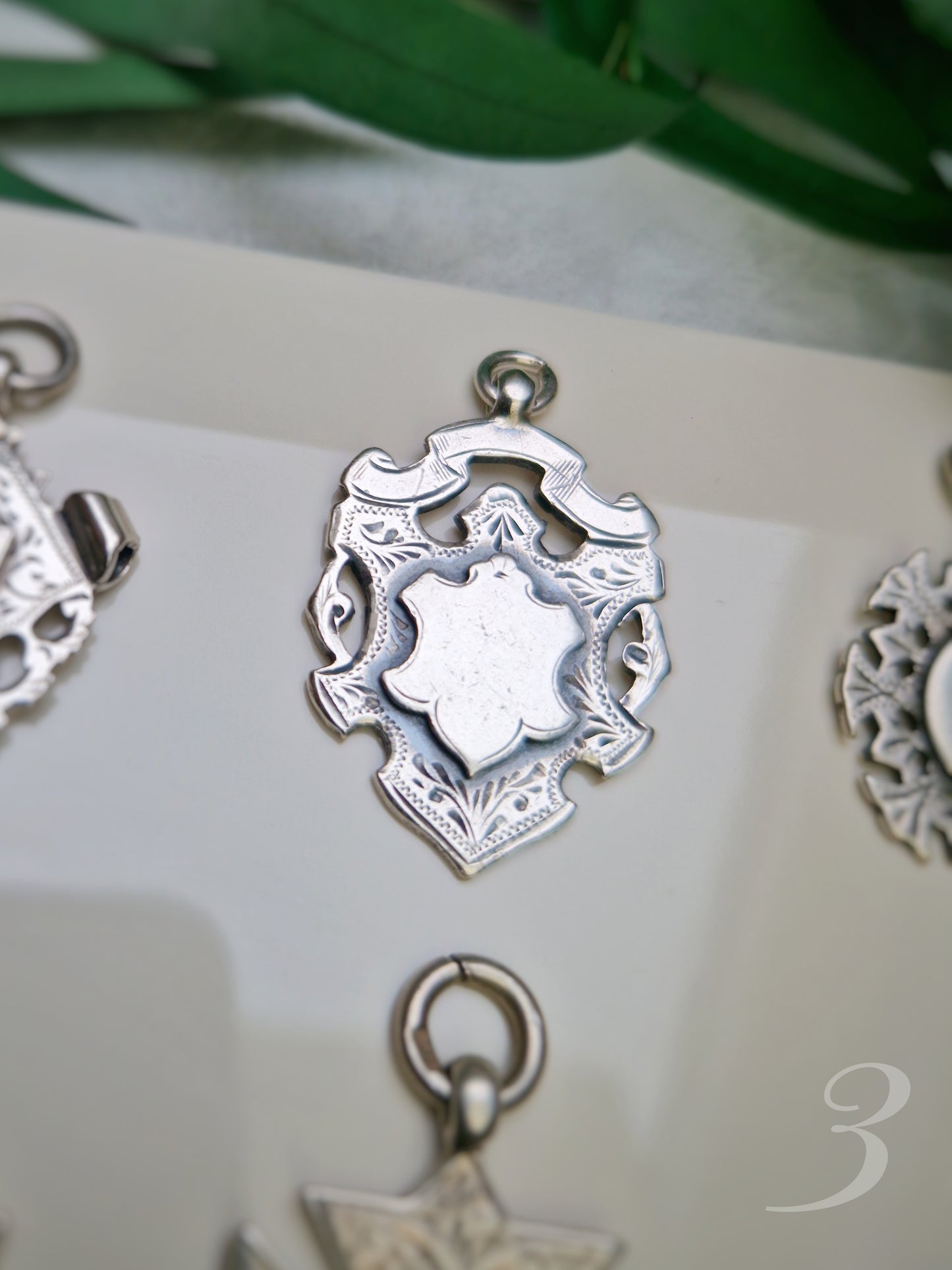Antique Sterling Silver Medals