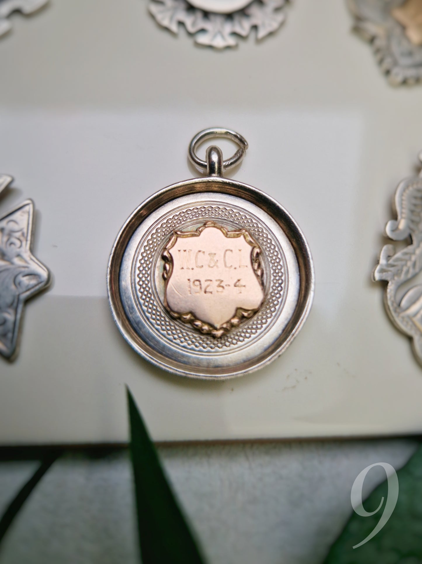 Antique Sterling Silver Medals