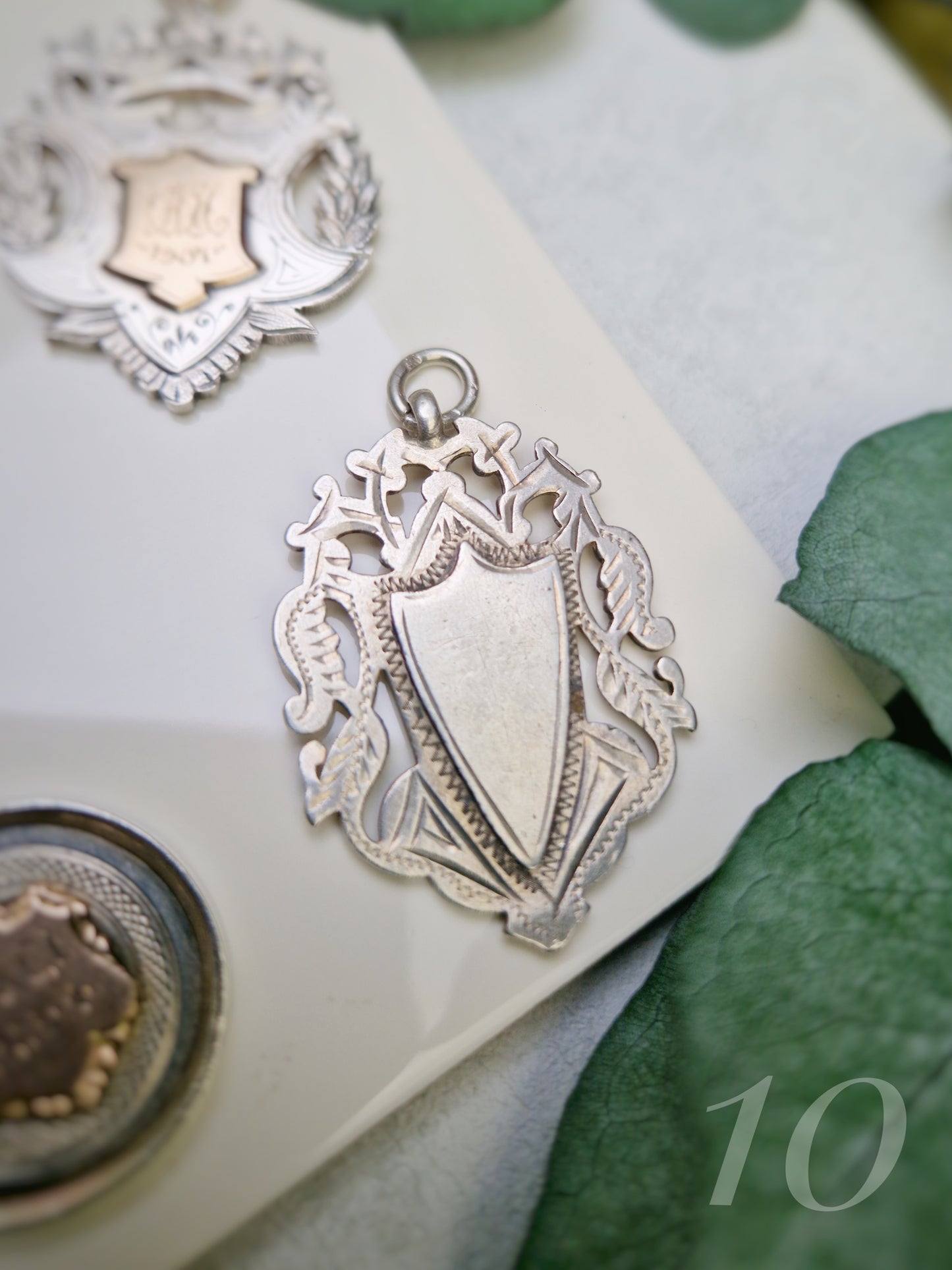 Antique Sterling Silver Medals