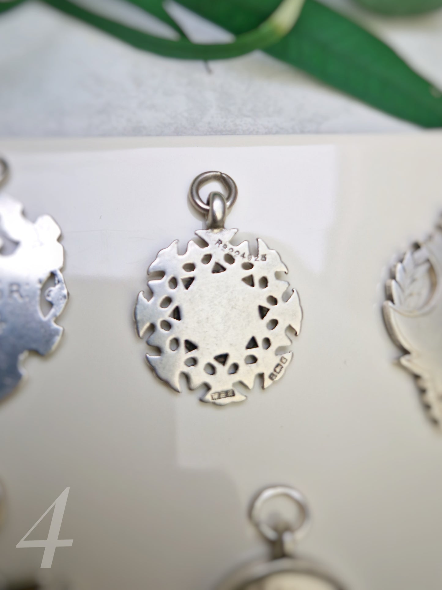Antique Sterling Silver Medals