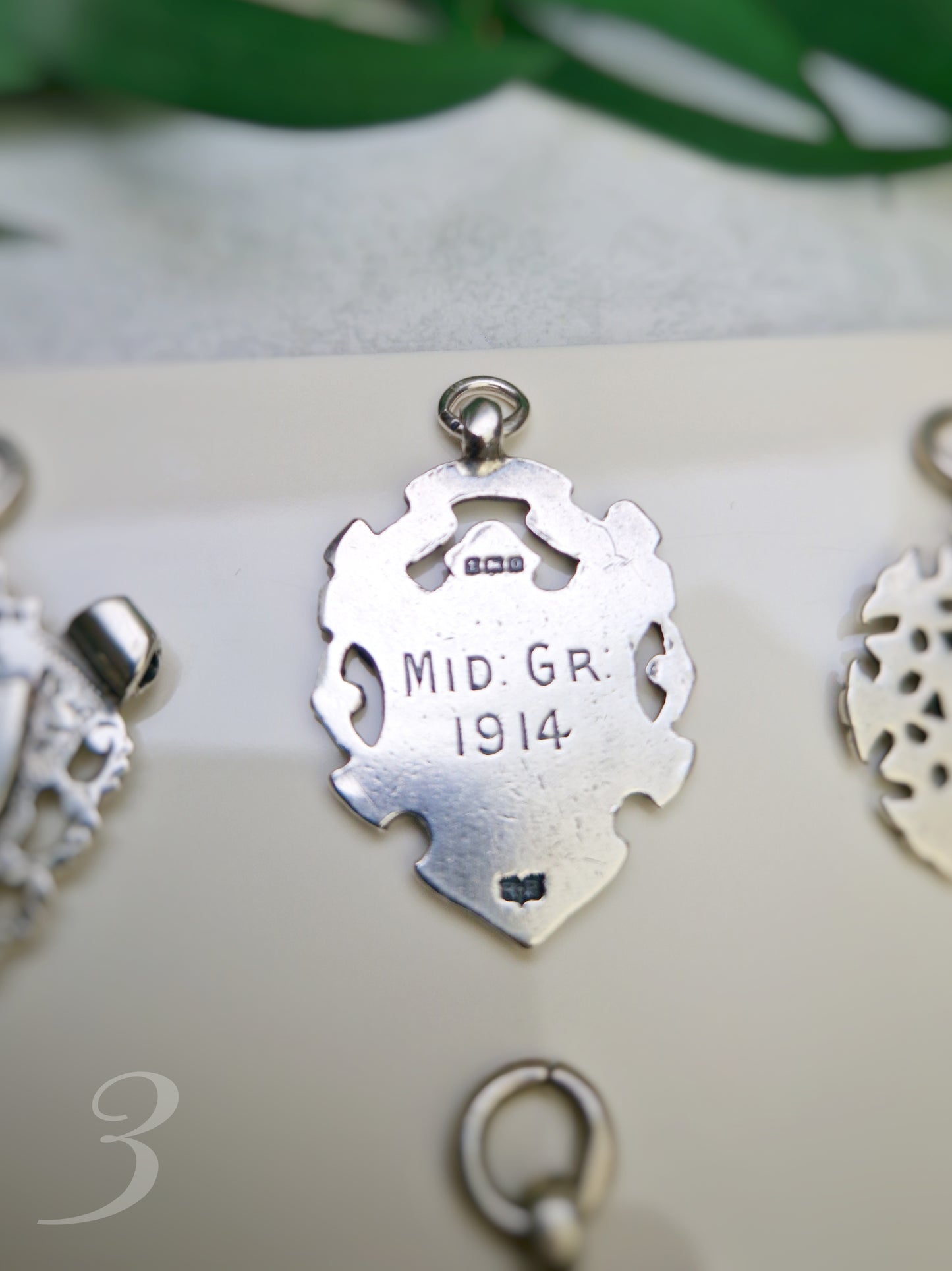 Antique Sterling Silver Medals