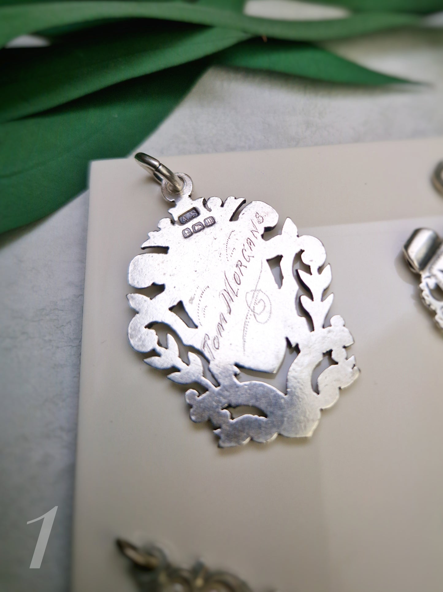 Antique Sterling Silver Medals
