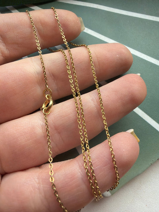 Vintage Flat-Facet Cable (17”)