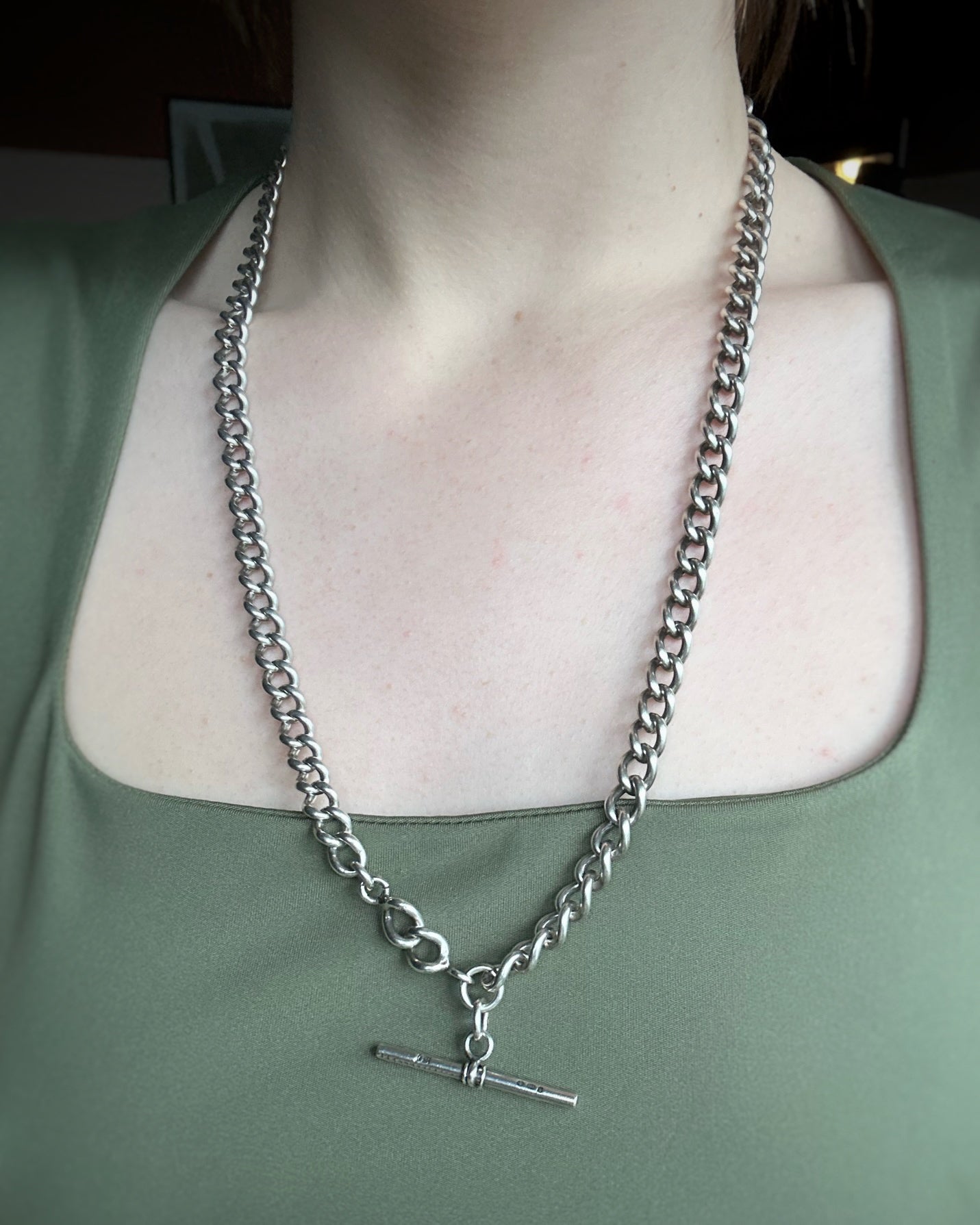 Antique Extra Long & Chunky Albert Chain (23.5”)