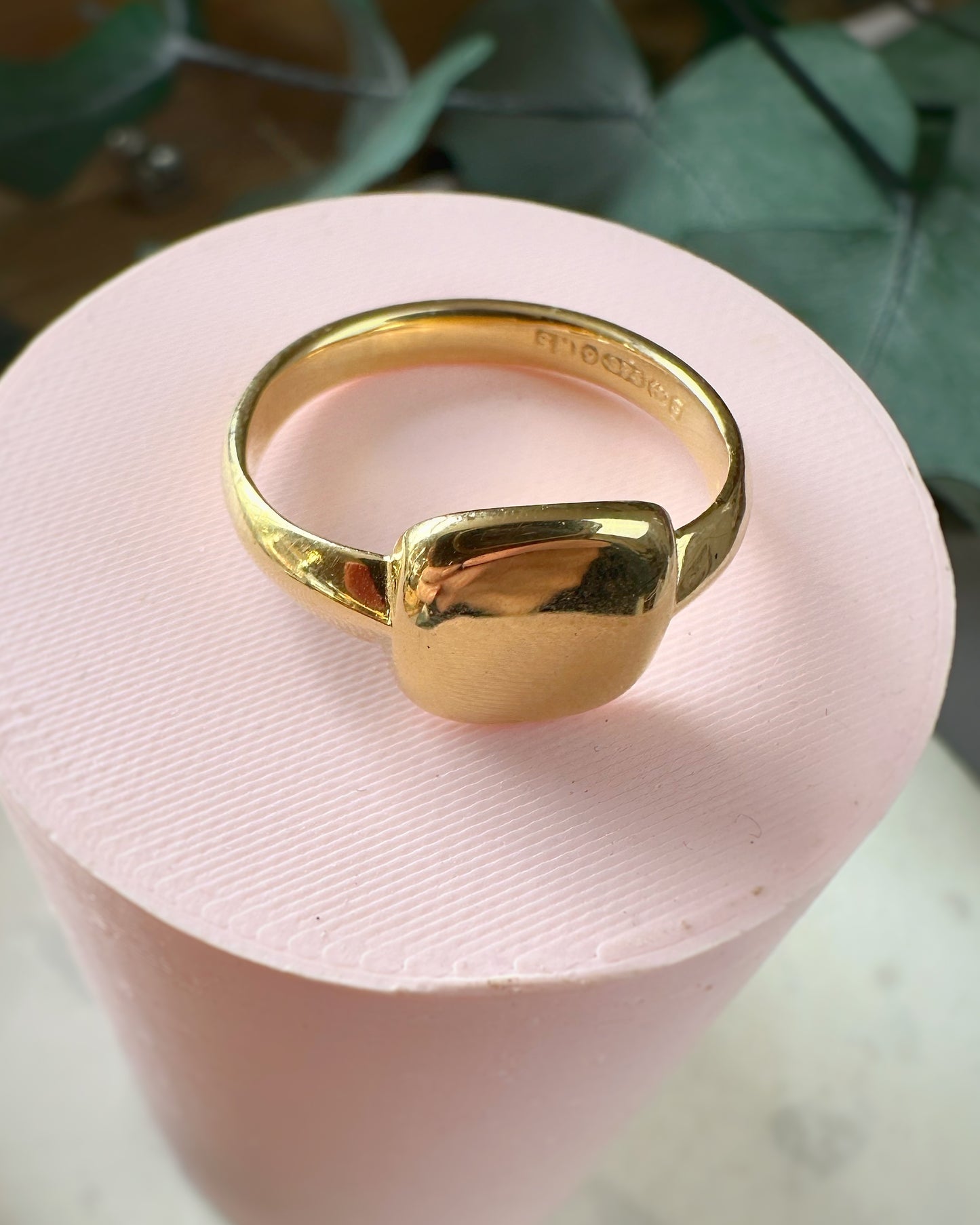 Mid-Century 1942 Squared Signet Ring (M / 6.25)
