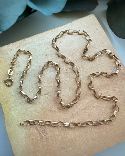 Vintage Faceted Oversize Belcher (18")