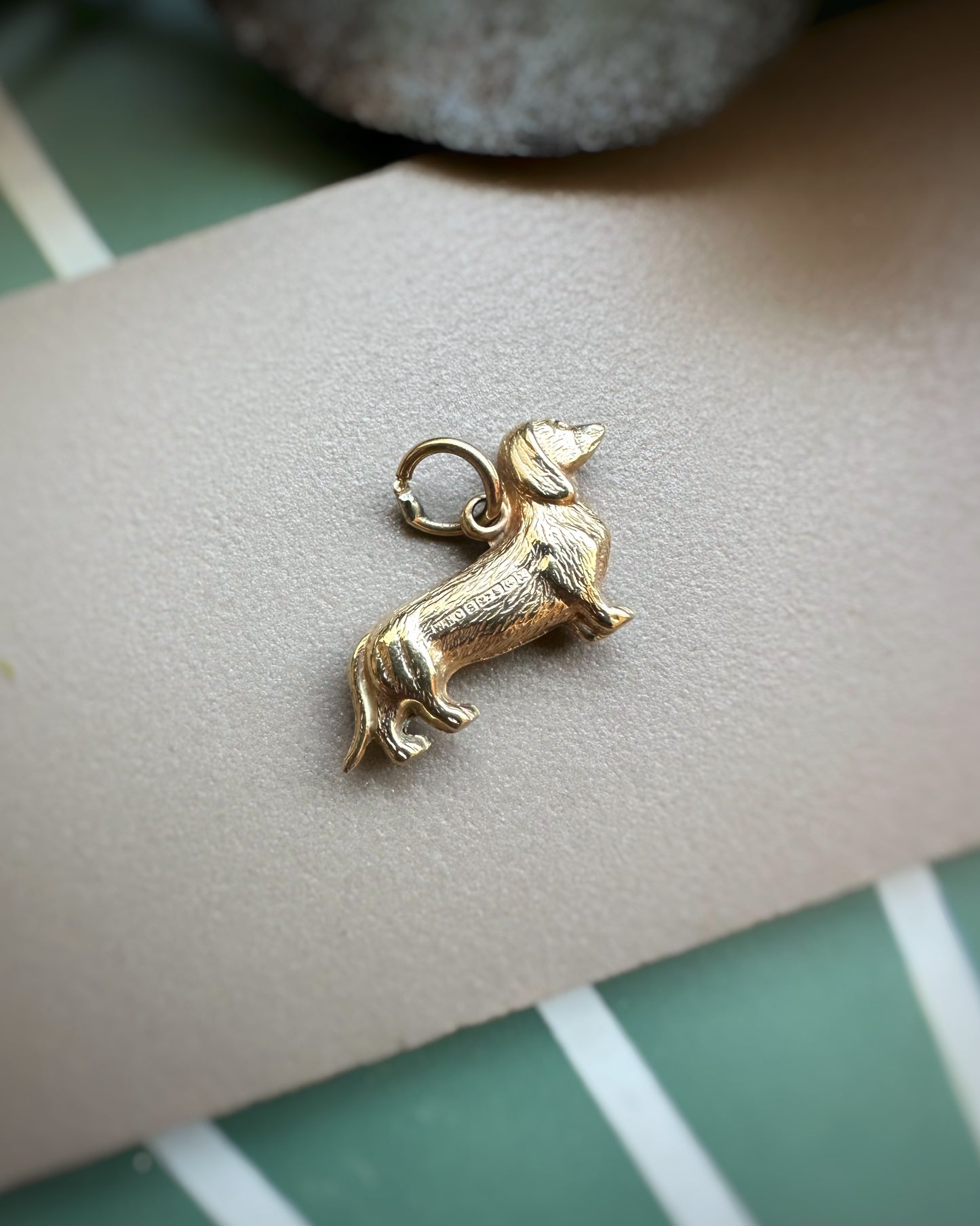 Vintage Dachshund / Sausage Dog Charm