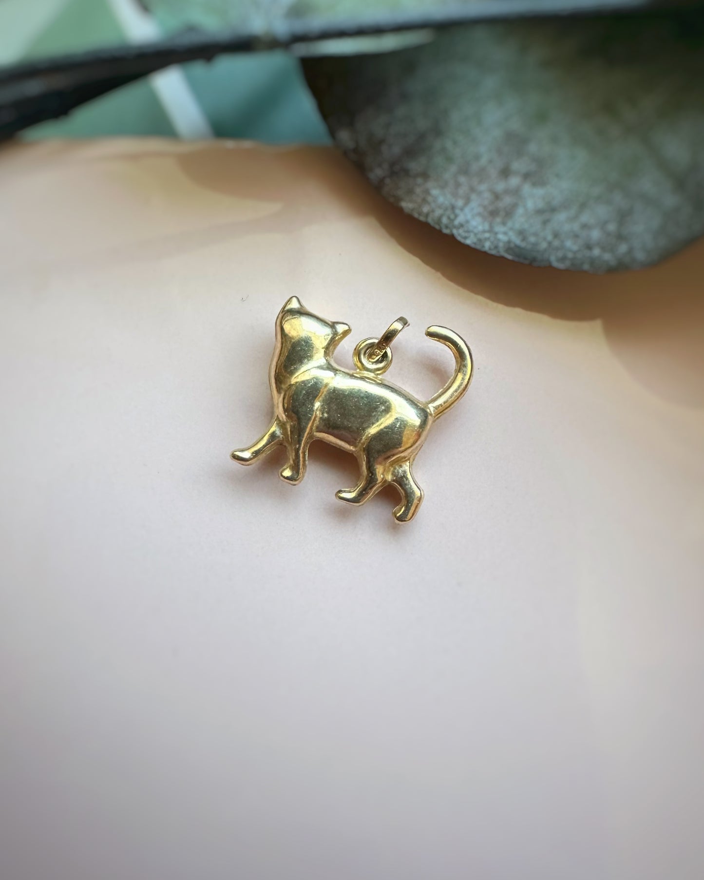 Vintage Cat Charm