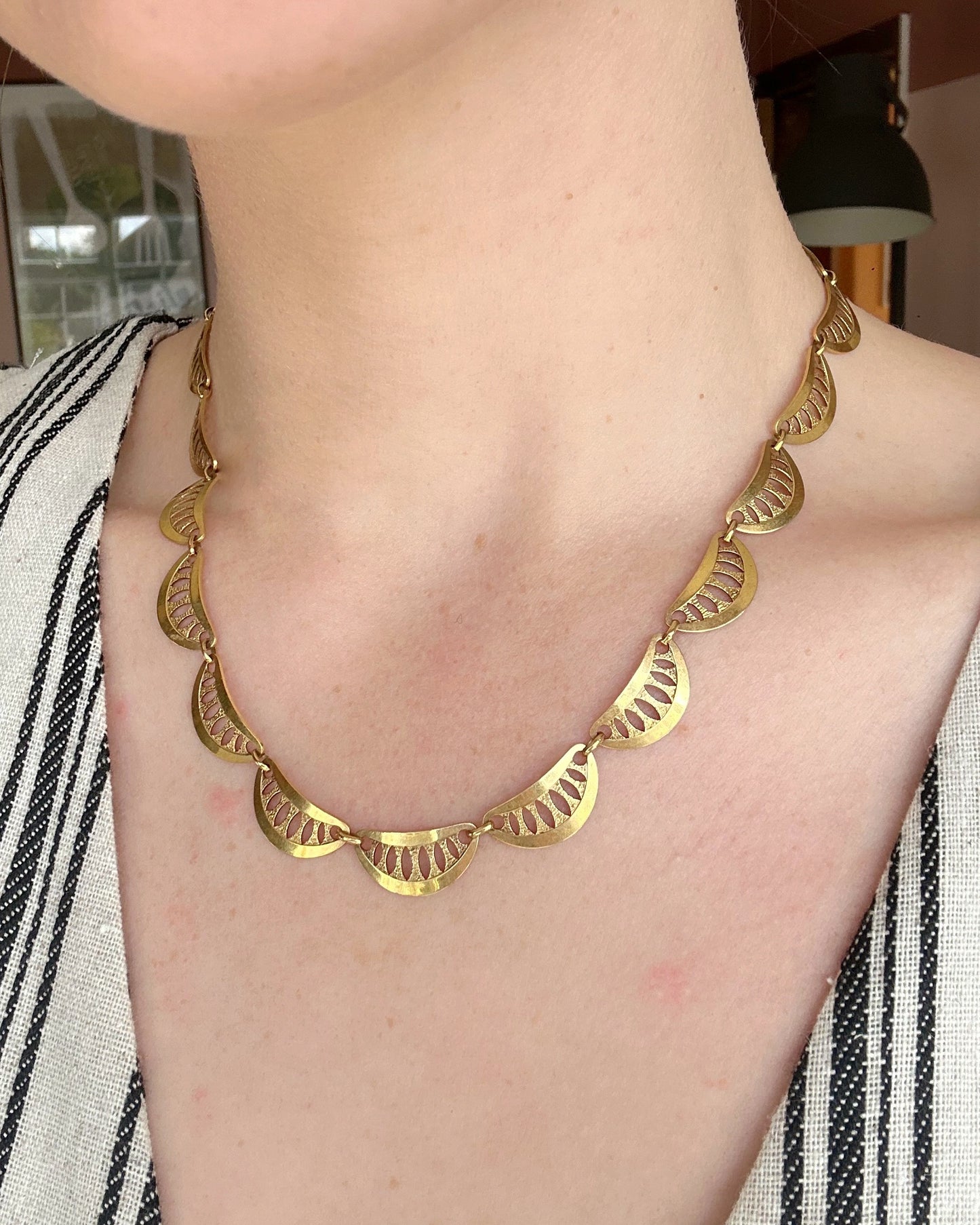 Vintage Ultra-Yellow "Iconically You" Fancy Link (16" - 18")