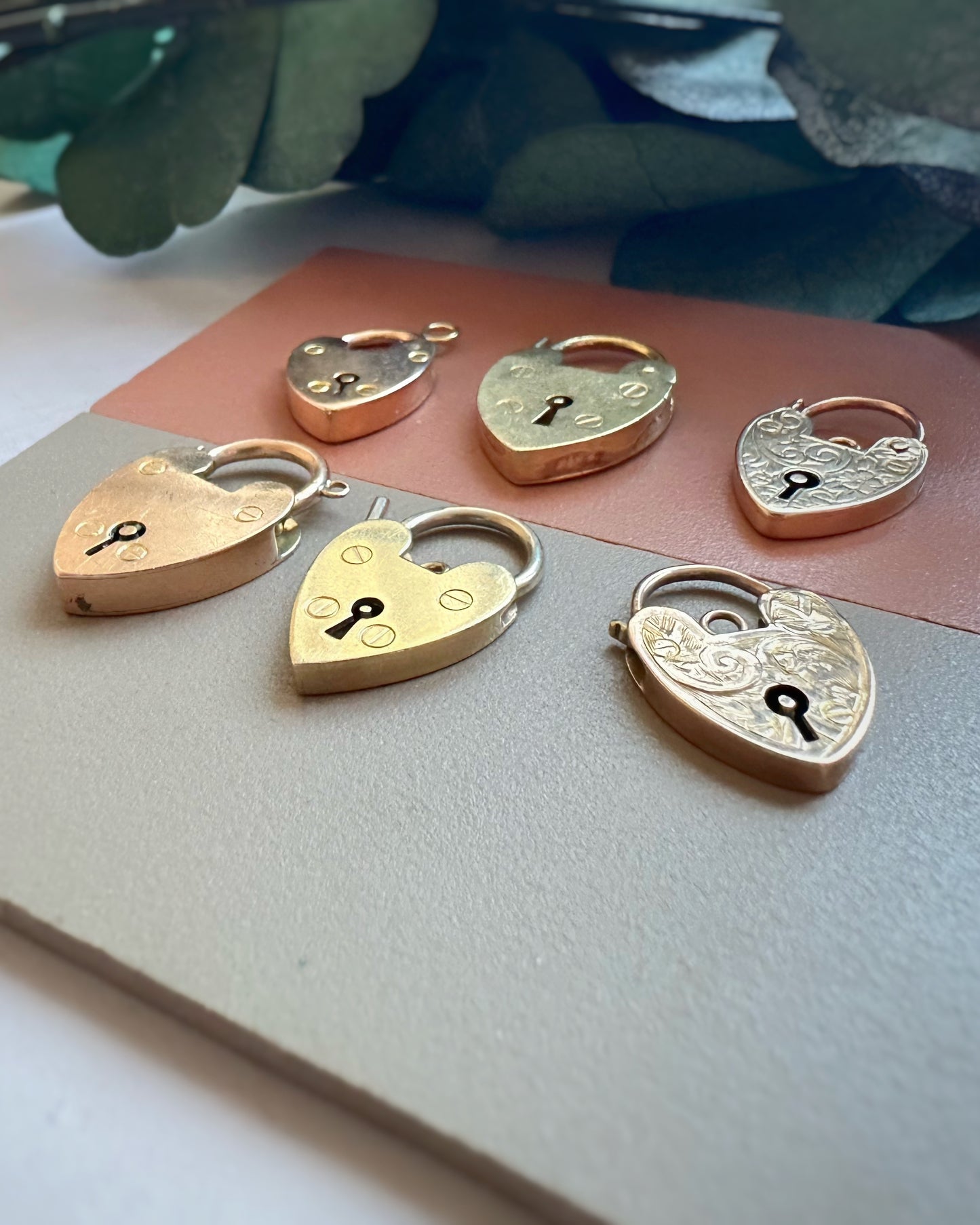 Antique & Vintage Heart Padlocks