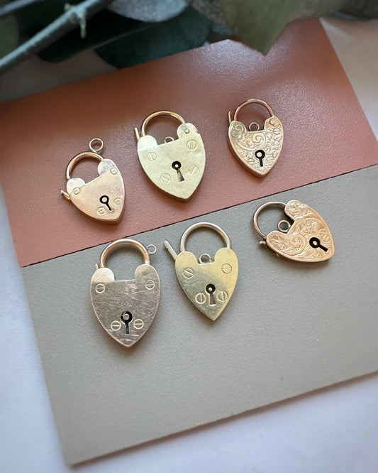 Antique & Vintage Heart Padlocks