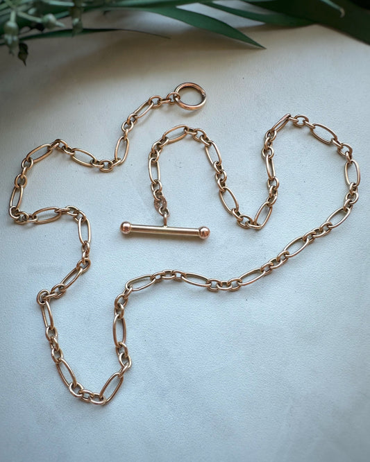 Vintage Trombone and Cable Toggle & T-Bar (18.5")