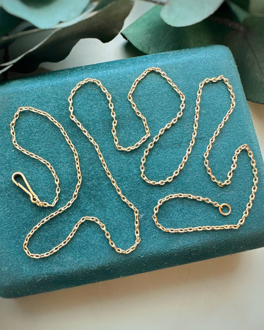 Vintage High-Carat Cable Chain (21.5")