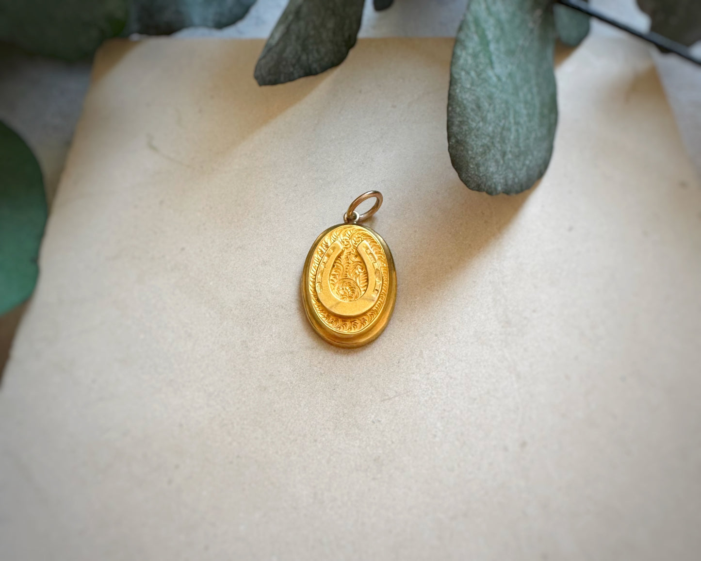 Antique Horseshoe Cufflink Conversion