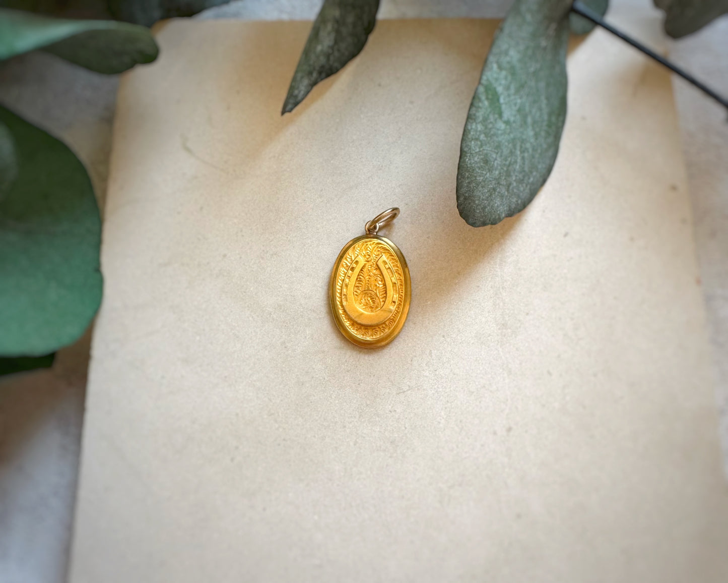 Antique Horseshoe Cufflink Conversion