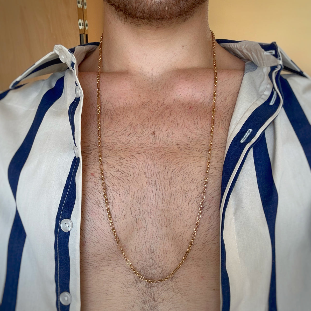Vintage Double Cable and Paperclip "Iconically You" Chain (32")