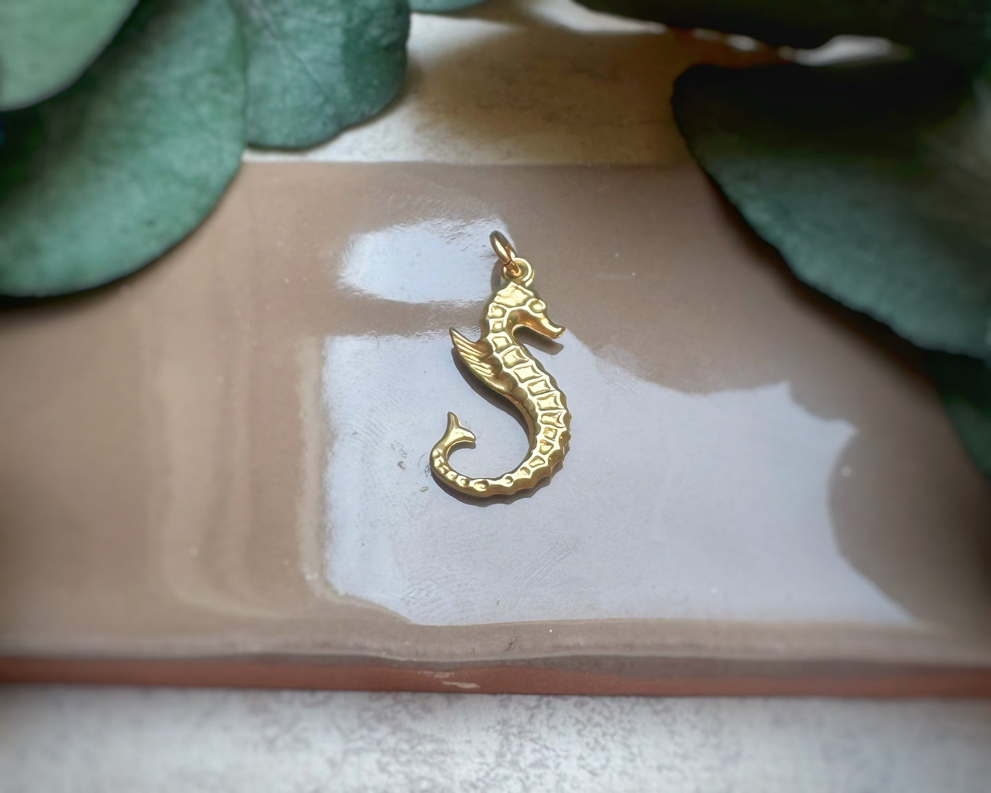 Vintage Sea Horse Charm