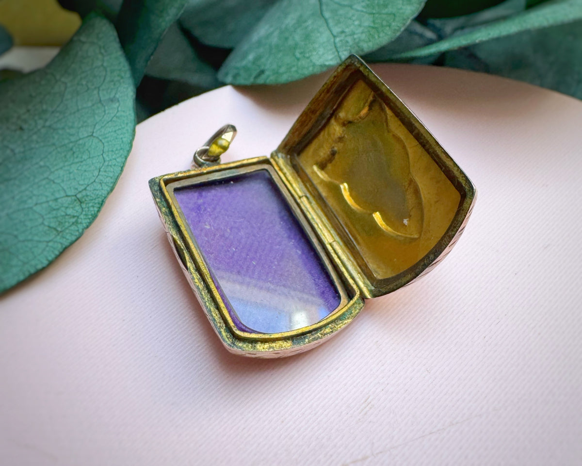 Antique Shield Locket