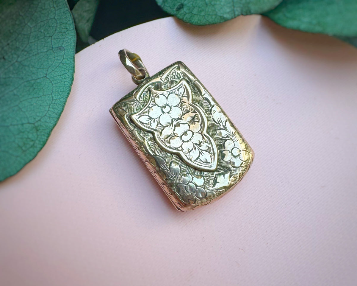 Antique Shield Locket