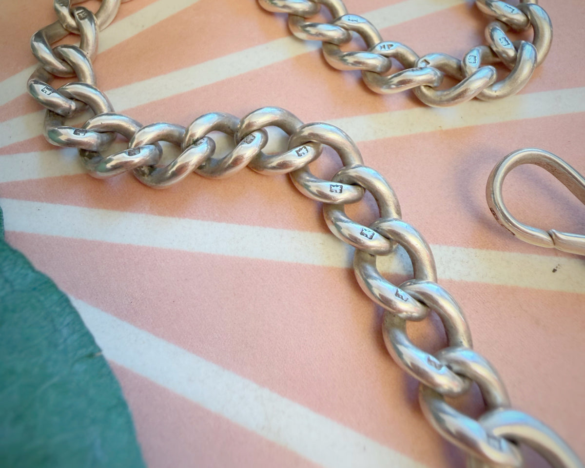 Antique XL Ungraduated Albert Chain (18 + 1/4")