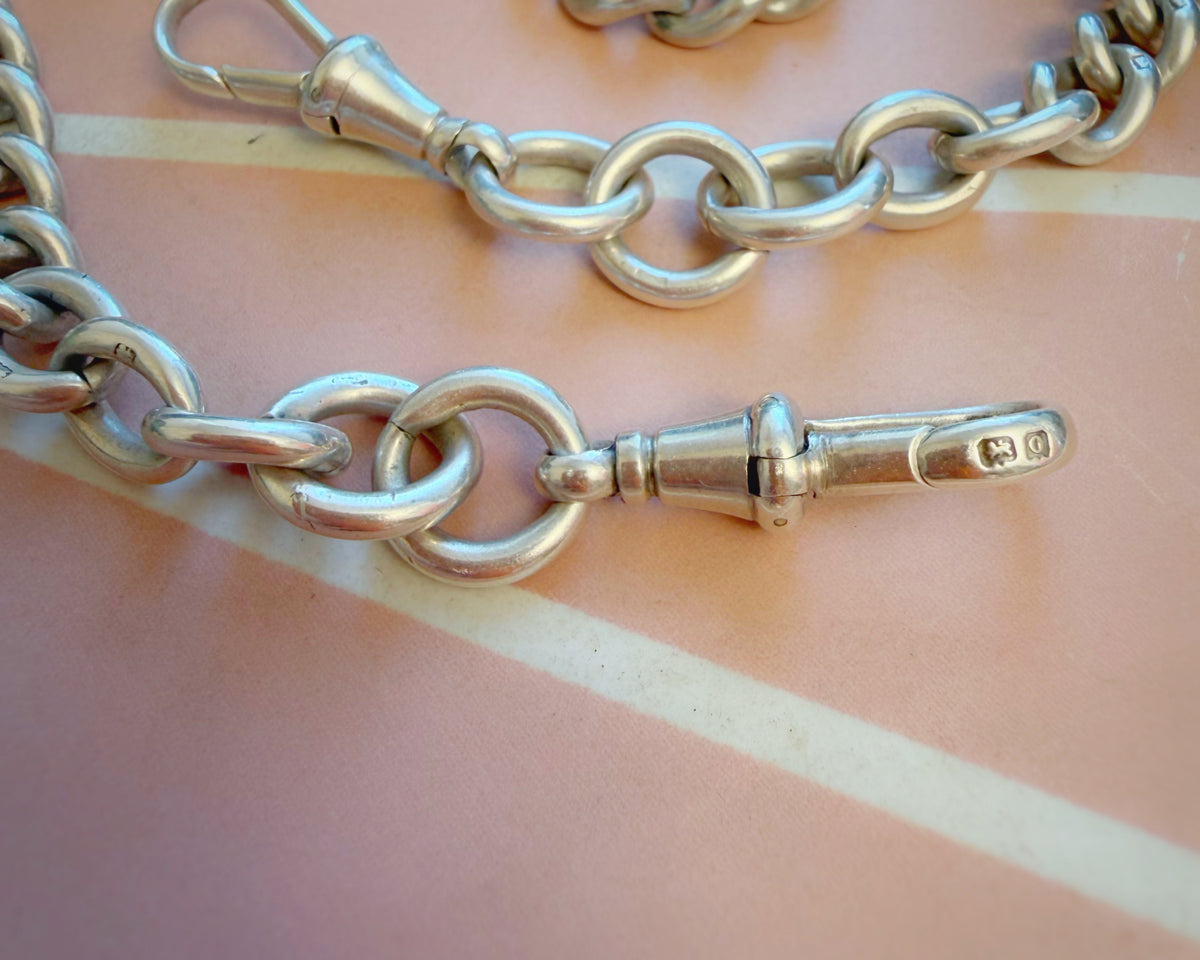 Antique XL Ungraduated Albert Chain (18 + 1/4")