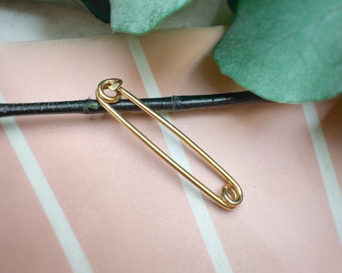 Vintage Chunky 1955 Safety Pin