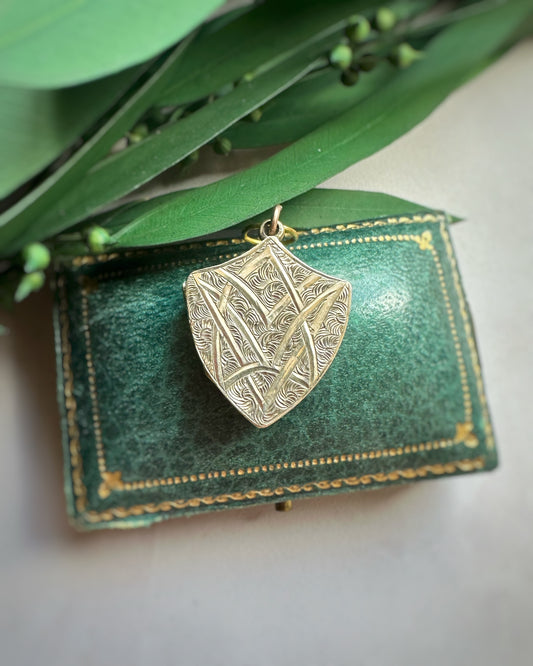 Antique Shield Locket
