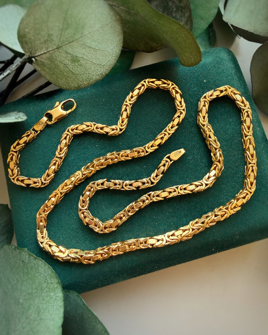 Vintage Exceptional Byzantine Chain (18")