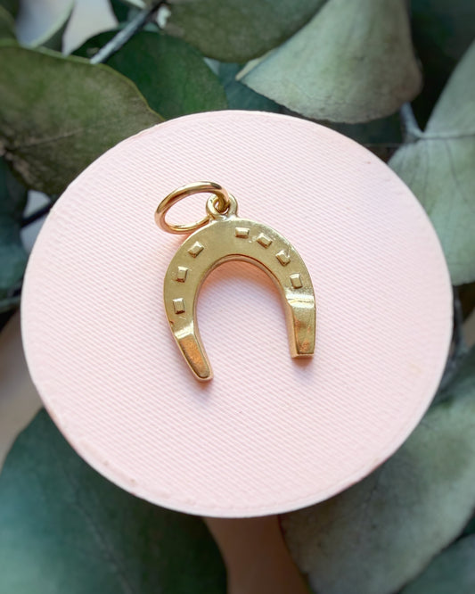 Vintage Lucky Horseshoe Charm