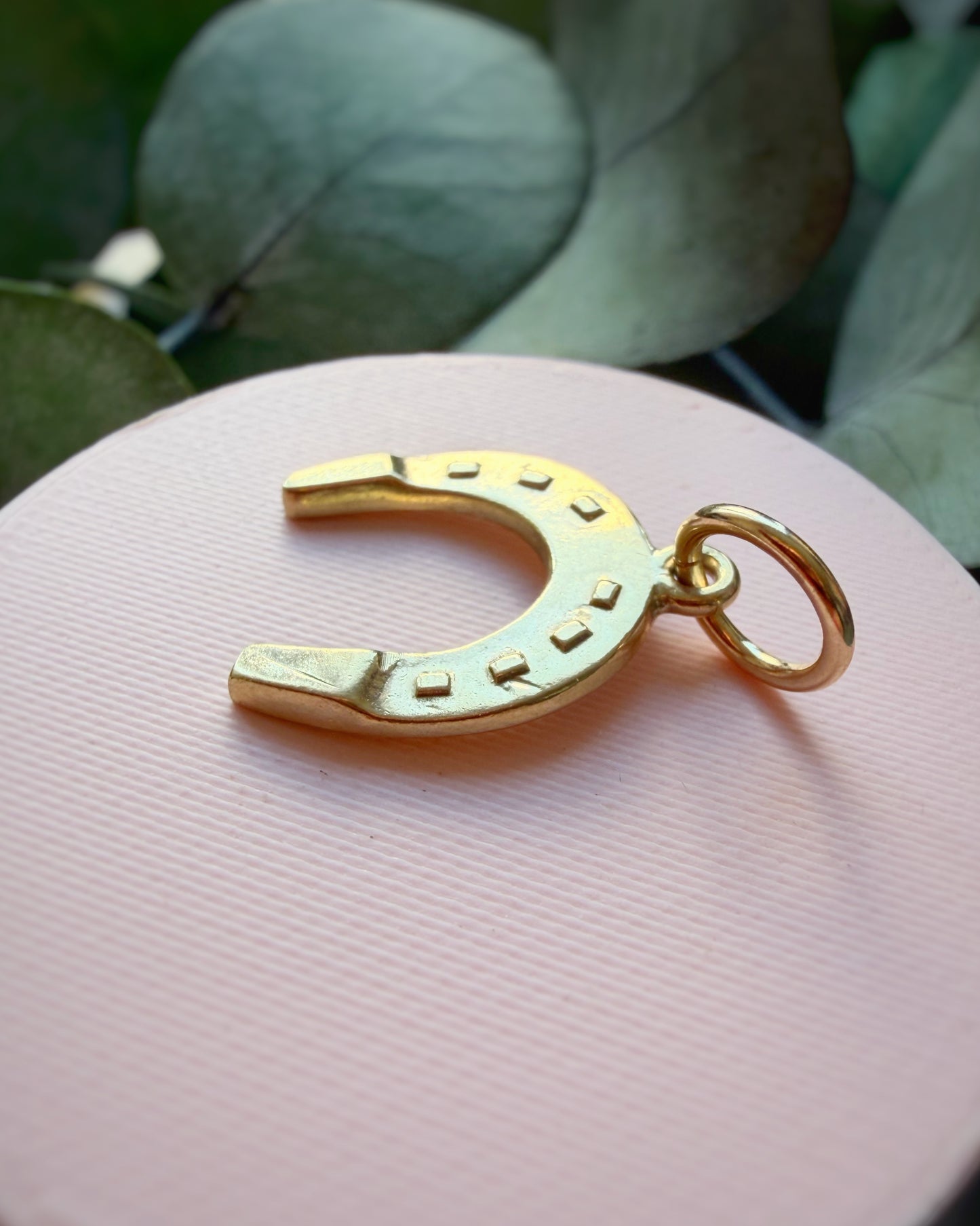 Vintage Lucky Horseshoe Charm
