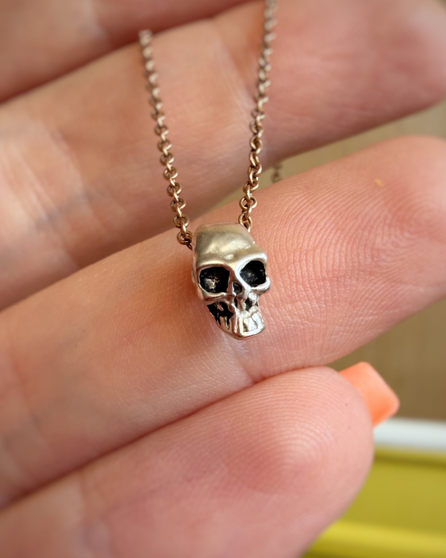 Mini Silver Skull Sliders