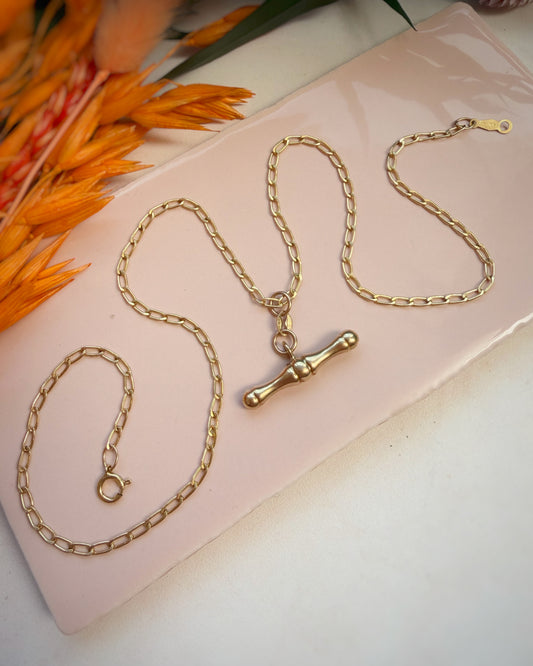 Vintage Elongated Curb with T-Bar (16")