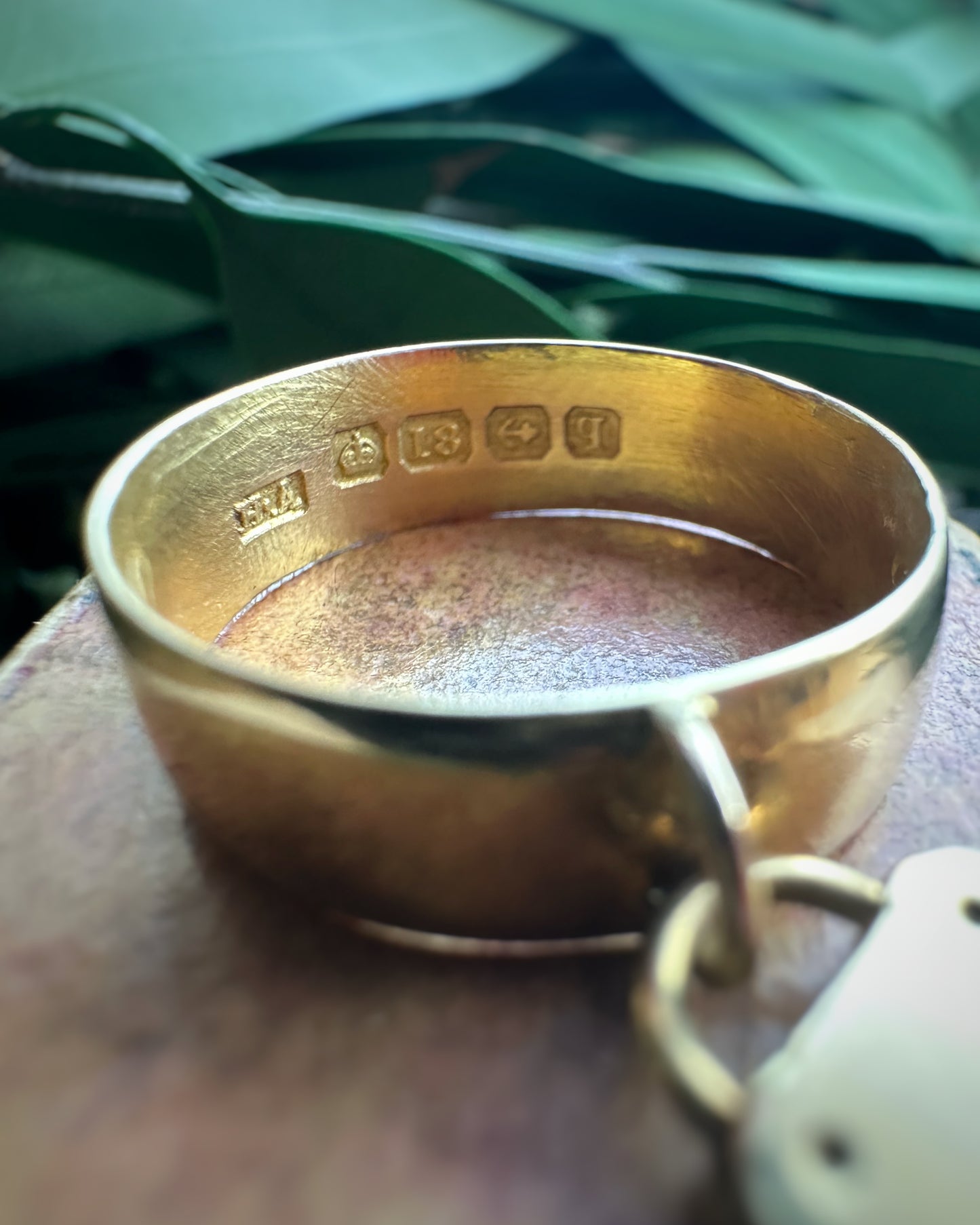 Antique High Carat Padlock Ring