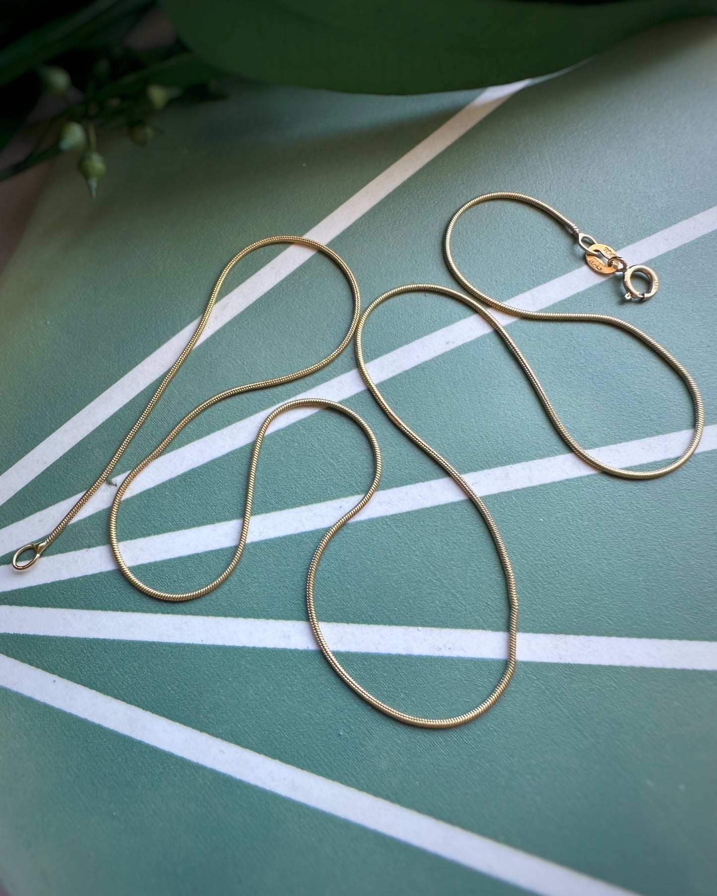 Vintage Mini Snake Chain (16")