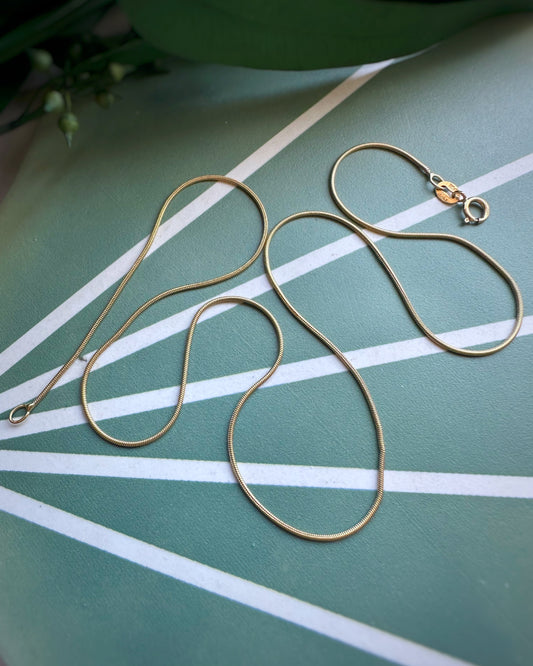 Vintage Mini Snake Chain (16")