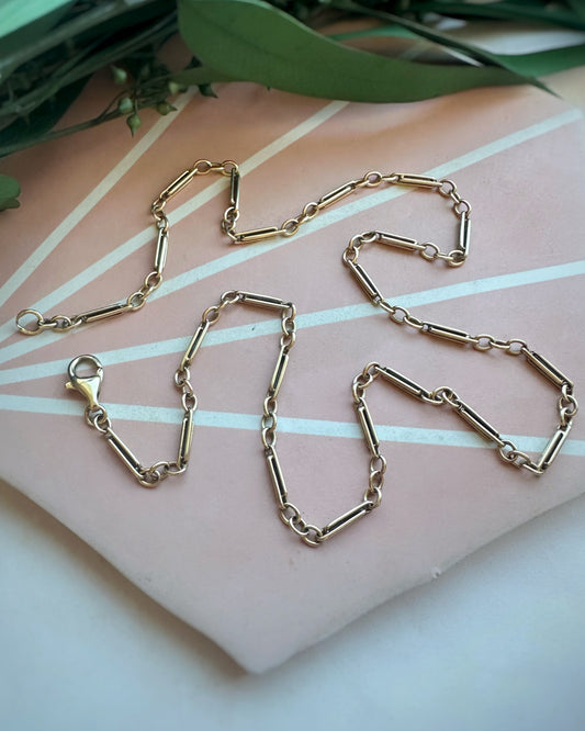 Vintage Double Trombone and Cable Link (20")