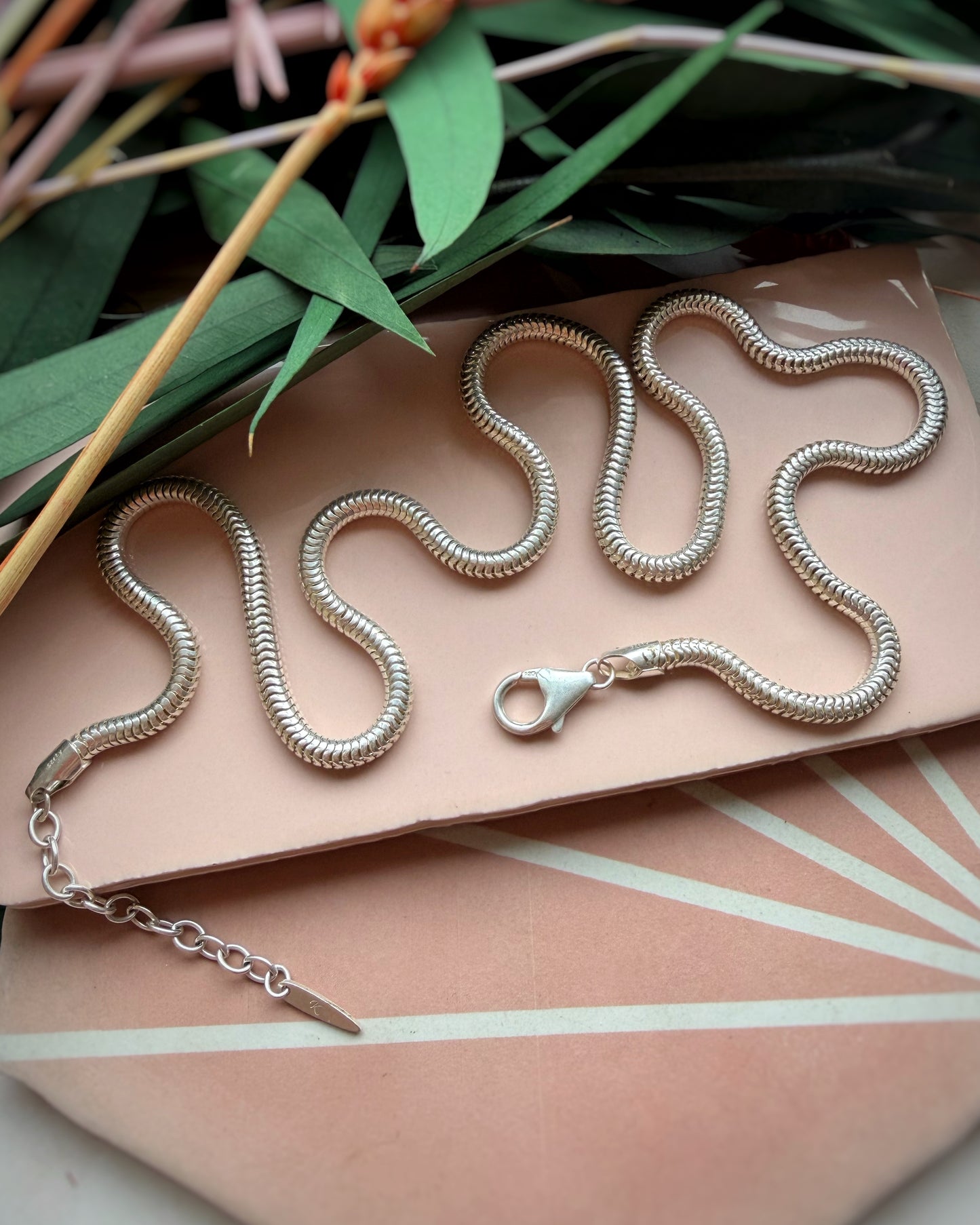 Vintage Chunky Snake Chain (22" - 24")