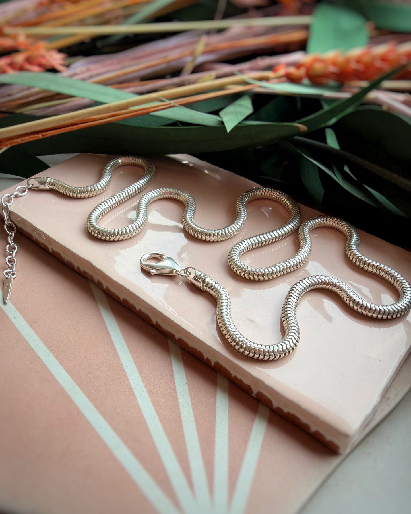 Vintage Chunky Snake Chain (22" - 24")