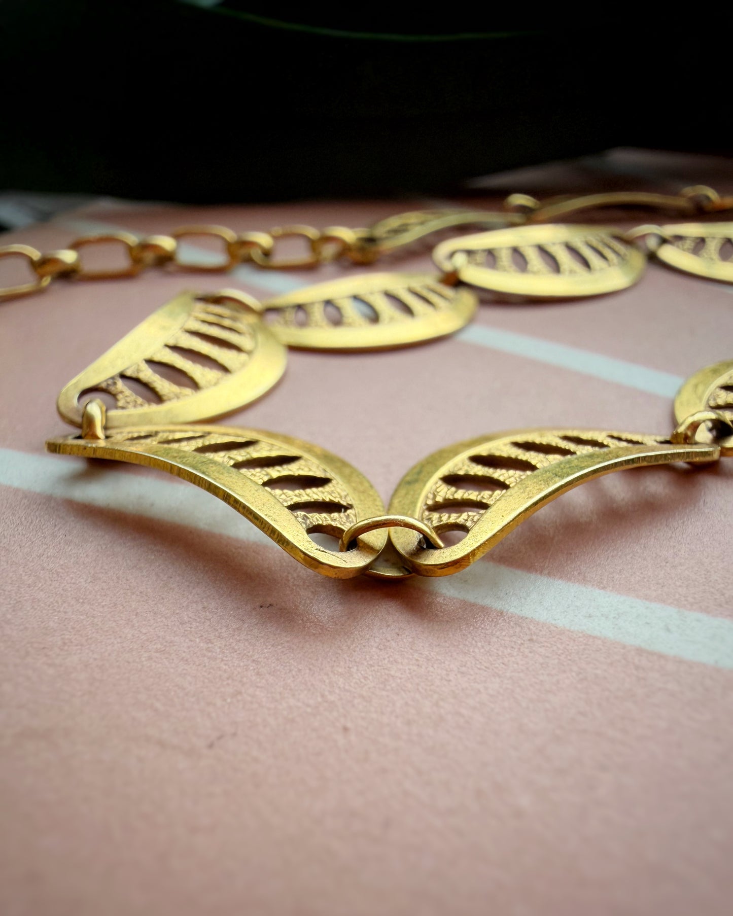 Vintage Ultra-Yellow "Iconically You" Fancy Link (16" - 18")