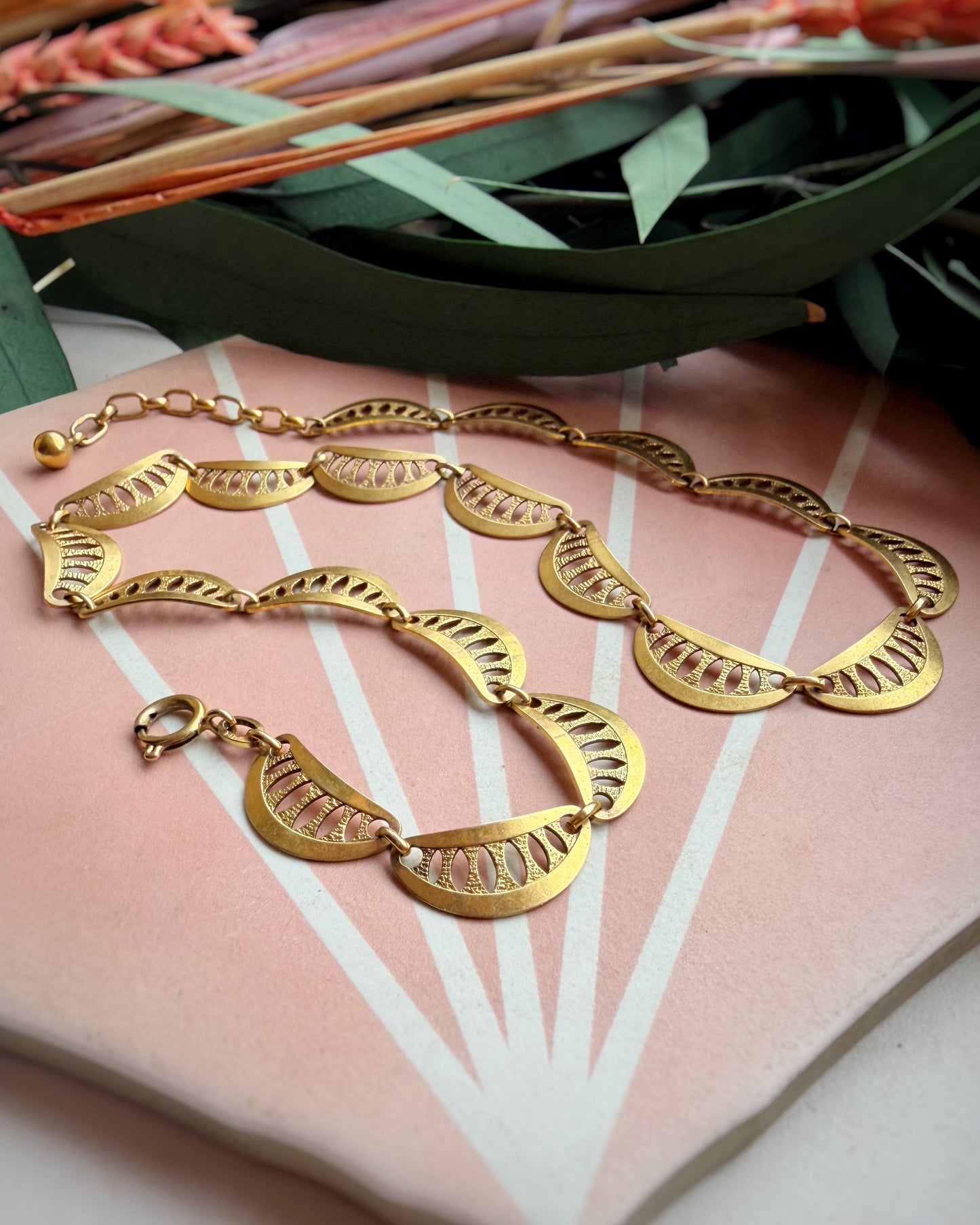 Vintage Ultra-Yellow "Iconically You" Fancy Link (16" - 18")