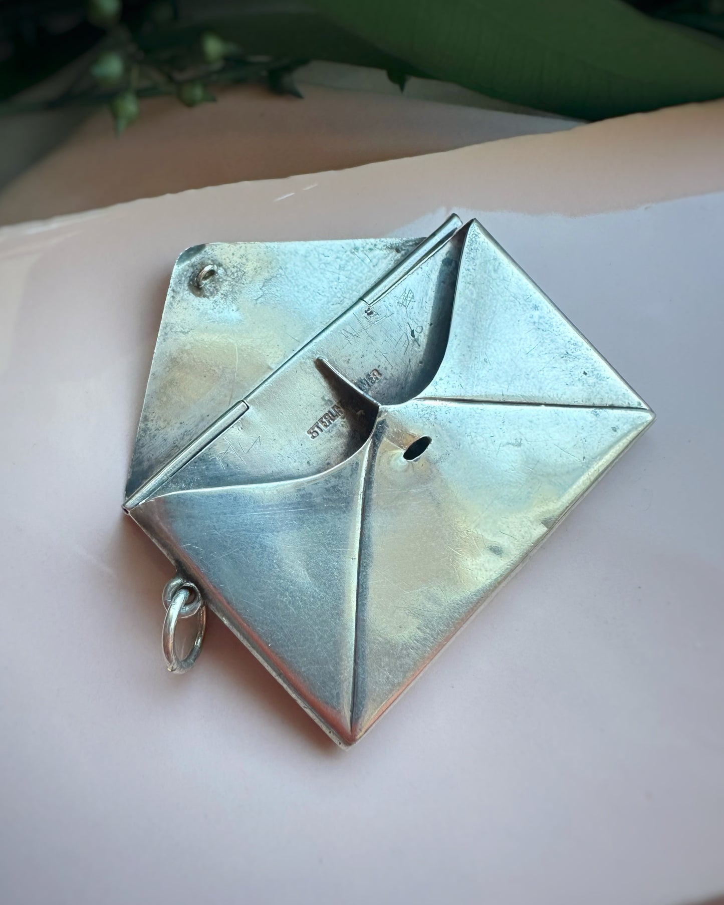 Antique Double Stamp Case Envelope