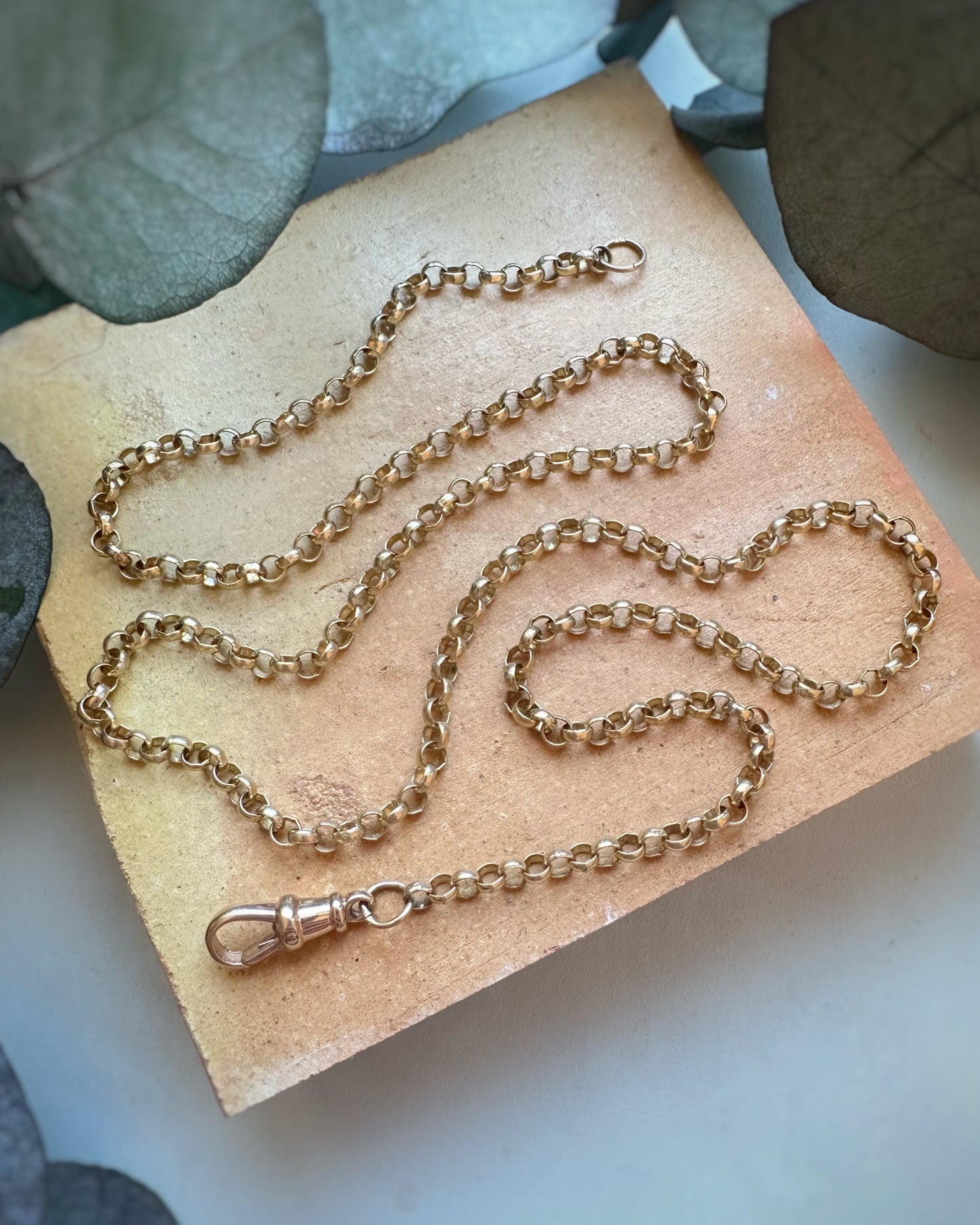 Vintage Chunky Belcher with Dog Clip (22")