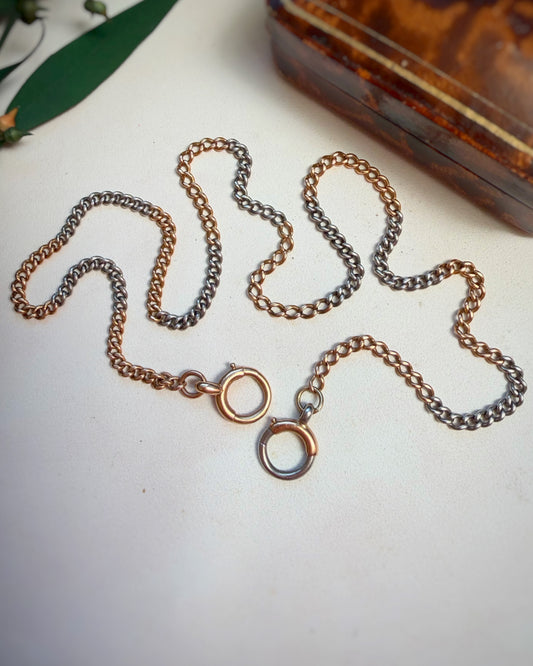 Antique Bi-Colour Micro Curb with Insane Bolt (15 + 3/4")