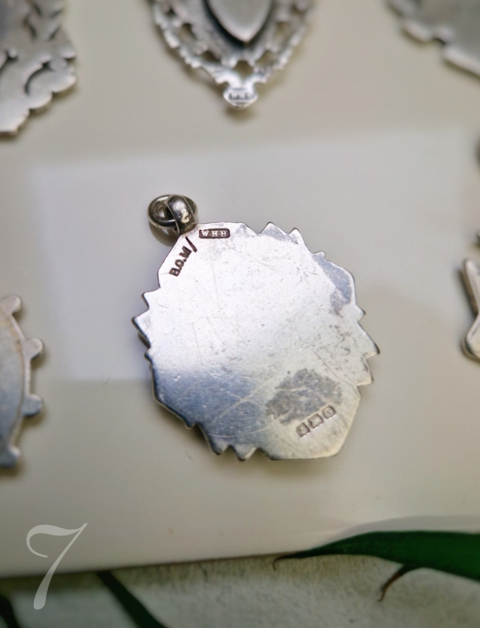 Antique Sterling Silver Medals
