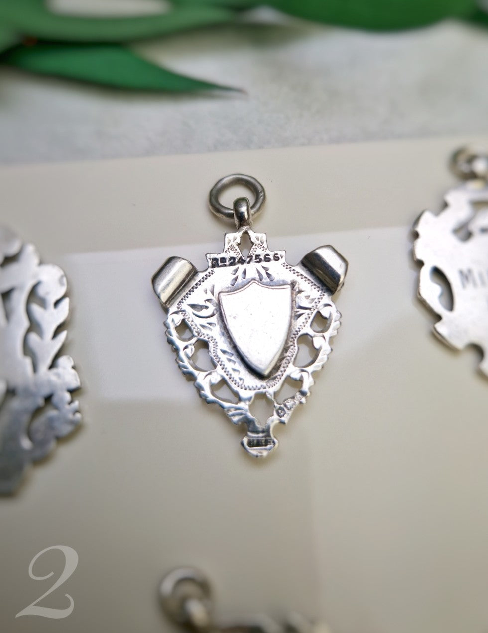 Antique Sterling Silver Medals